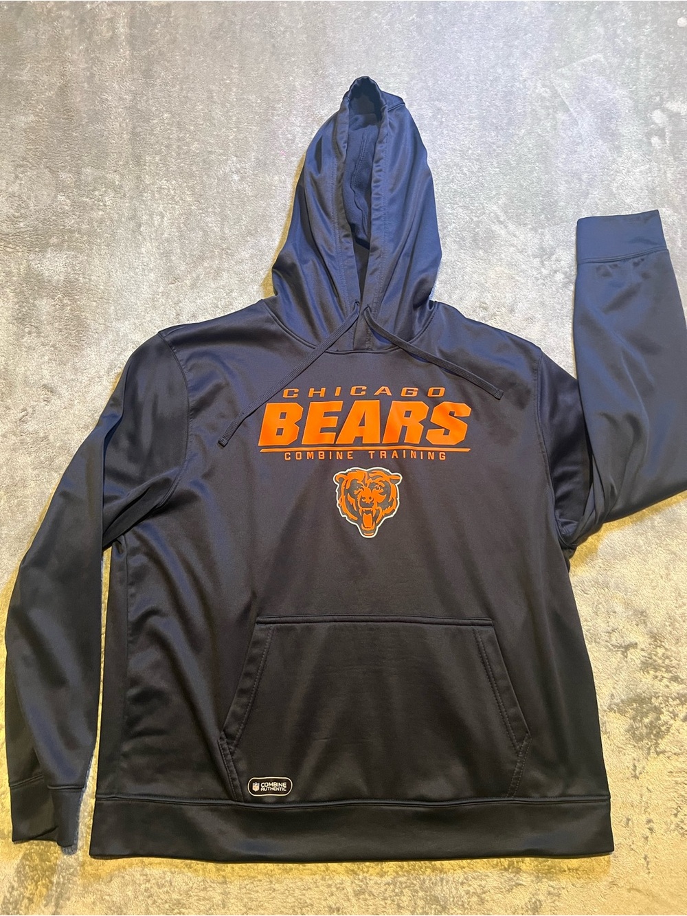 New Era Chicago Bears NFL authentic Combine Training Pullover Hoodie